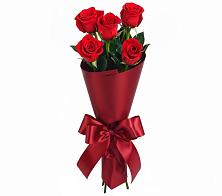 Букет 5 Красных роз Эдлесс Лав в Уни