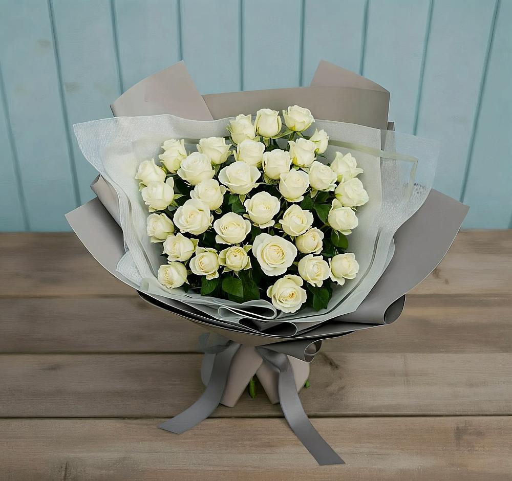 Букет Белоснежная нежность в Уни