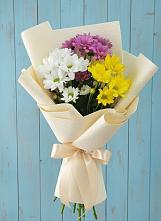 Букет цветов из:  Хризантемы в Уни