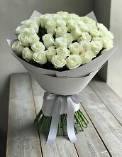 Букет 35 Белых роз #REPLACE_PRED# Уни