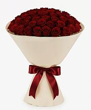 Букет 101 Бордовая роза Блэк Бакарра в Уни