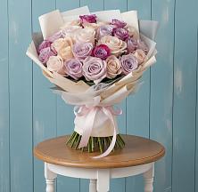 Букет цветов из:  Розы #REPLACE_PRED# Уни