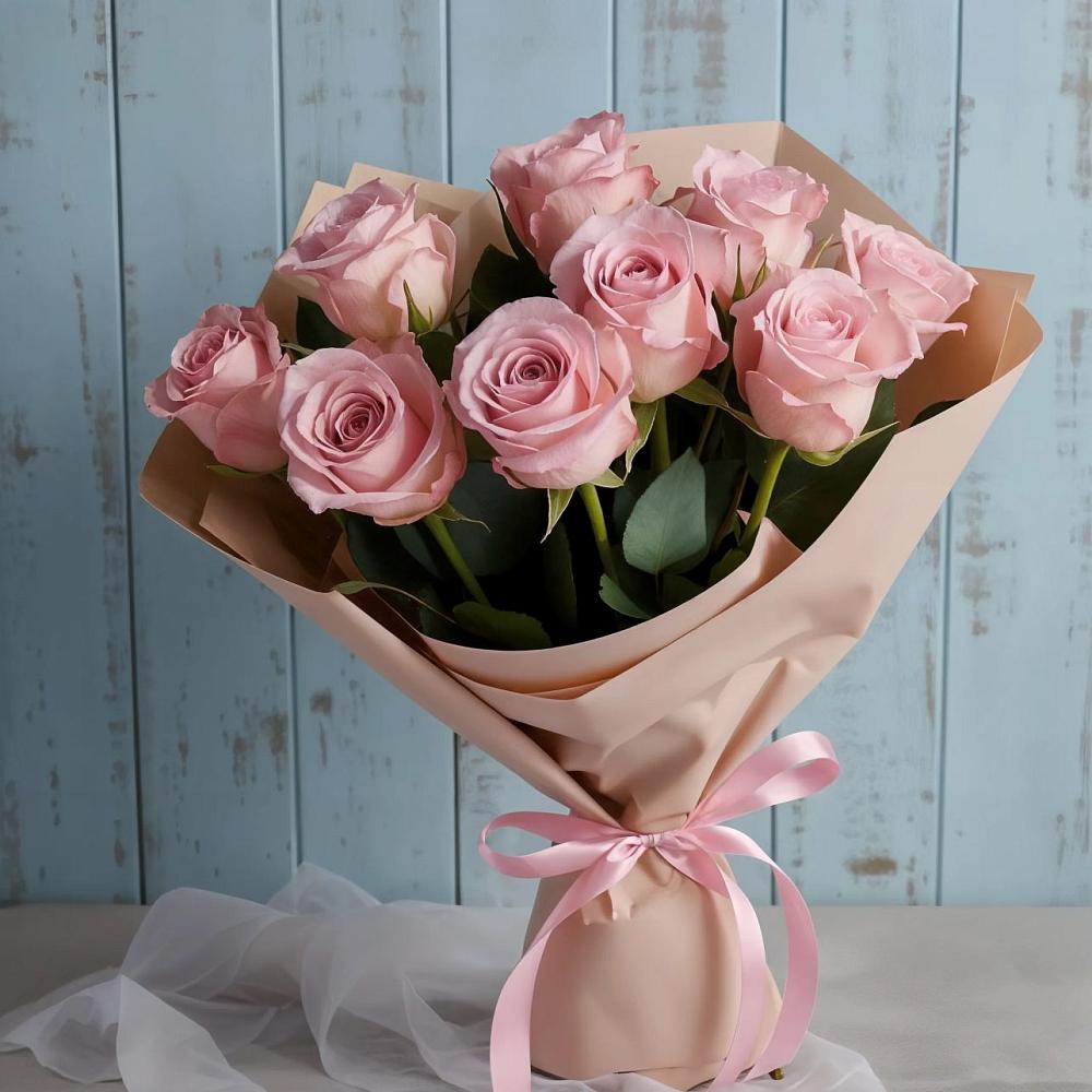 Букет цветов из: Розы в Уни