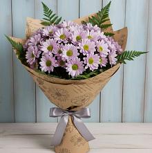 Букет цветов из:  Хризантемы в Уни