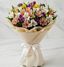 Букет цветов из:  Альстромерии в Уни
