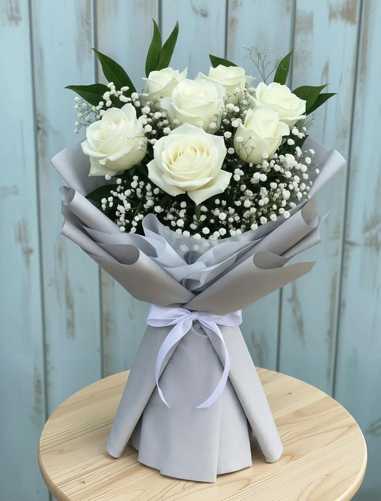 Букет цветов из: Розы в Уни