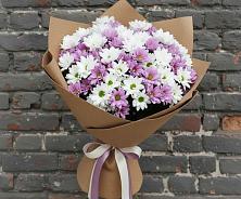 Букет цветов из:  Хризантемы #REPLACE_PRED# Уни