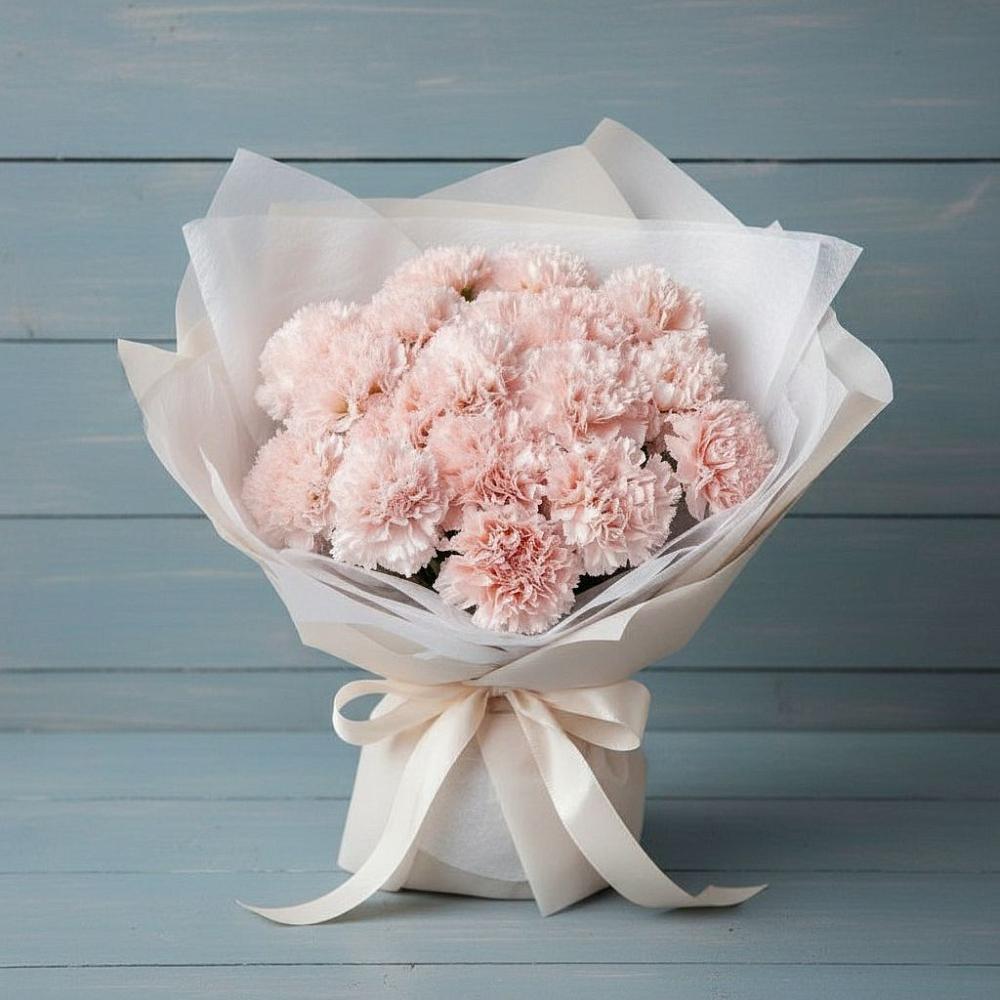 Букет цветов из: Гвоздики в Уни