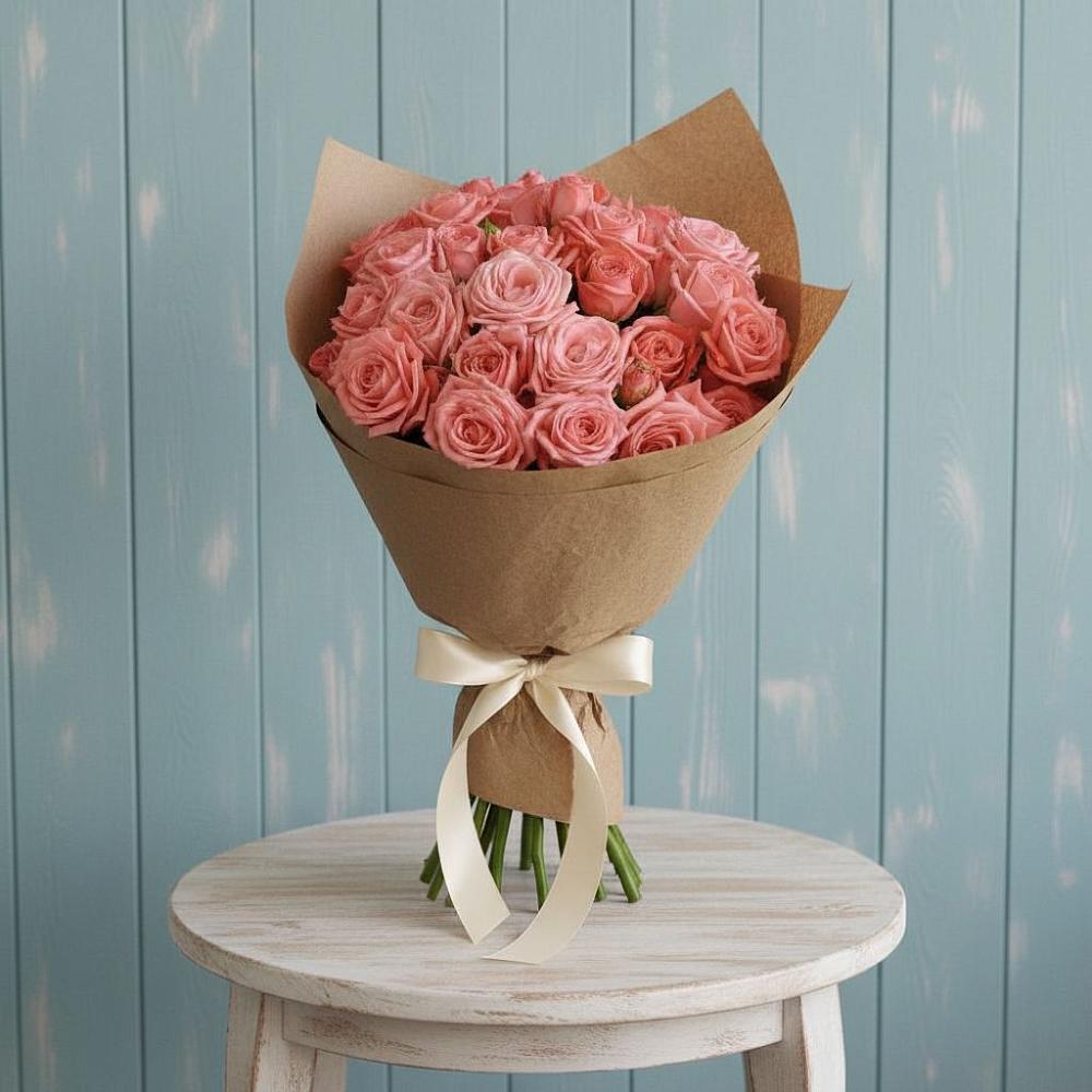 Букет цветов из: Розы в Уни