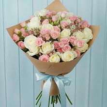 Букет цветов из:  Розы в Уни